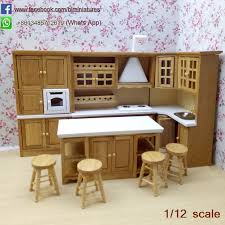 Voici notre tutoriel pour fabriquer ce meuble pour moins de 20 euros. Articles Pour Maison De Poupee Miniature Dollhouse A Faire Soi Meme Cuisine Chambre Avec Meubles Echelle 1 24 Frl It