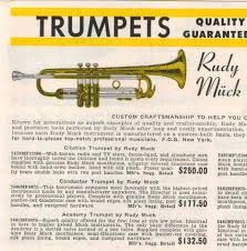 Rudy Muck Joseph Muck Co New York Brass Instrument History