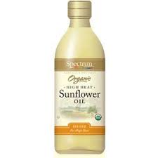 Spectrum Naturals Expeller Pressed Organic High Heat Sunf Peanut Oil Canola Oil Walnut Oil