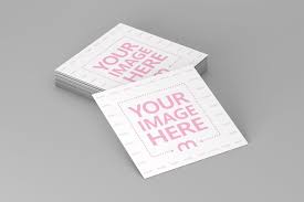 Although business card models are fun to play around with, please beware that small bits can pose a choking hazard to little children. 3d Square Business Cards Template Mediamodifier