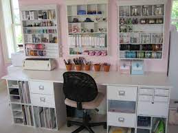 Looking for pictures of craft dungeons or spaces in the basement. My Dream Scrapbook Area Scrapbook Room Craft Room Storage Craft Room Office