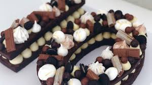 Pour in the eggs, mix well. Trending Cookie Number Cake Youtube