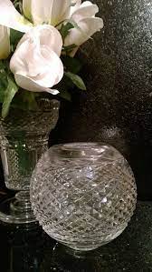 Waterford Crystal Rose Bowl Crystal Rose Waterford Crystal Waterford Crystal Lismore