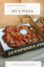 A jet's pizza hamburger for gluten free pizza does not contain egg, fish, gluten, milk, msg, nitrates, peanuts, seeds, shellfish, sulfites, tree nuts or wheat.* * please keep in mind that most fast food restaurants cannot guarantee that any product is free of allergens as they use shared equipment for prepping foods. Gluten Free Pizza Review Jet S Pizza Jets Pizza Gluten Free Pizza Pizza Review