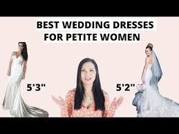 Petite Wedding Dresses Are Hard To Find Read My Tips I M 5 2 On How To Find The 5 Best Styles In 2020 Petite Wedding Dress Wedding Dresses Short Bride Short Bride