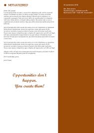 Modern Word Cv Template En Motivatiebrief
