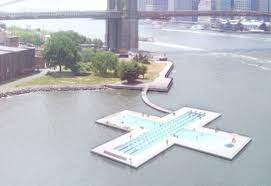 River falls city pool is situated nearby to river hills. Water Purifying Floating Pool Cleans New York S Rivers Cool Swimming Pools Pool Swimming Pools