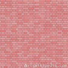 For example, don't pick a pink door for a red brick home. Pink Brick Texture