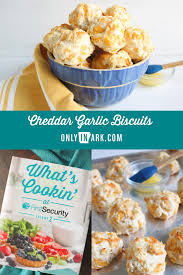 Biscuits And Buns On Banks Menu Cheddar Garlic Biscuits Using Pantry Staples Only In Arkansas In 2020 Biscuits Photographing Food Cheddar