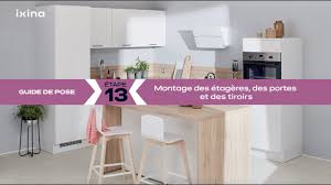 Monter Les Etageres Portes Et Tiroirs Des Meubles De Sa Cuisine Etape 13 Youtube