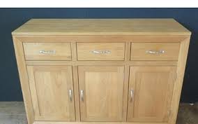 This oak sideboard has 3 good sized drawers, 3 large cupboards with a parquet mid century corner sideboard | oak furnitureland. Lot Art Antique Oak Sideboard