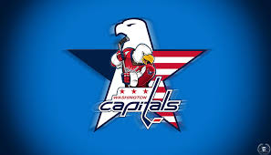 Nhl, the nhl shield, the word mark and image of the stanley cup and nhl conference. Hd Wallpaper Blue The Game Sport Logo Background Washington Nhl Washington Capitals Wallpaper Flare