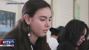 Kapaa High student