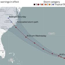 Hurricane Florence Path Where The Storm Is And Where Its