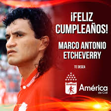 América quiere desearle un Feliz Cumpleaños a Marco Etcheverry 'El Diablo'  jugador del Rojo en 1995, muchos éxitos.
