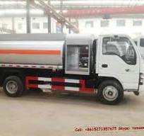 ISUZU 4,000L- 6,000LDiesel oil Tanker Truck、 Aluminium ...