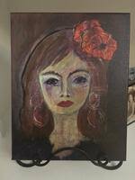 Gazebo Among Lush Greenery and Flowers Canvas Print by Laura Gail Sweeney