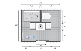 Voorbeeld Van Een Badkamerplan Van 5 9 M2 In 2020 Badkamer Plattegrond Badkamer Badkamer In Slaapkamer