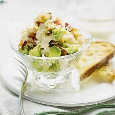 Get impressive dinner party starter ideas from this recipe collection at food & wine. Crab Cocktail With Sourdough Toasts Starter Recipes Woman Home