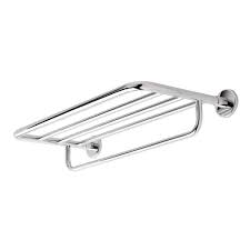 Our bathroom accessories category offers a great selection of towel bars and more. Satin Nickel Ginger 4540 24 Sn Columnar 24 Towel Rack Hotel Shelf Home Kitchen Bath