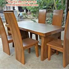 Desain 1 Meja Makan Trembesi Modern Deskripsi Kursi Tamu Trembesi Spesifikasi Set Kursi Kayu Trembesi Ahli Kursi Ke Meja Makan Perabot Rumah Desain Interior