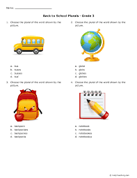 This video is designed for students, teachers and anyone wanting to learn english. 163 Free Singular Plural Nouns Worksheets