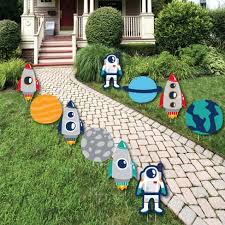 Backyard produces both unique broadcast commercials and creative content for the best ad agencies and brands in the world. Big Dot Of Happiness Blast Off To Outer Space Astronaut Lawn Decor Outdoor Rocket Ship Baby Shower Or Birthday Party Yard Decorations 10 Piece Target