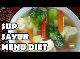 Pear•naga•melon•strawberry•anggur•skm me carnation•yoghurt plain me cimory•keju untuk taburan. Cara Membuat Sup Sayur Diet Menusihat Fooddiet Supsayur Getfit Youtube