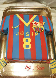 Futbol club barcelona, commonly referred to as barcelona and colloquially known as barça (ˈbaɾsə), is a spanish professional football club based in barcelona, that competes in la liga. Fc Barcelona Nogometni Dres Torta Za Torte I Kolaci Ana Facebook