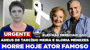 Jun 09, 2021 · hoje, 9 de junho, é comemorado o dia nacional da imunização. Triste Lut00 Famoso Ator Se Vai Hoje Tarcisio Meira Gloria Menezes Recebe O Comunicado Youtube