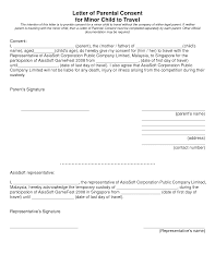 Consent Letter For Minor Travel Children Authorization Pick Passport Pdf Child Travel Consent Form Consent Letter Parental Consent