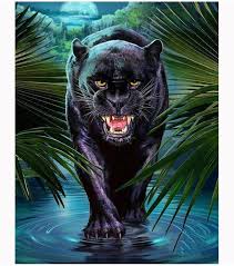 Choose from 4500+ angry roar graphic resources and download in the form of png, eps, ai or psd. 5d Diy Full Square Diamond Painting Panther Wall Art Animals Etsy Black Panther Tattoo Panther Art Panther Tattoo