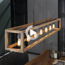 Suspension Senne Luminaire Bois Lampes Maison Luminaire