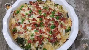Cheesy mushroom and broccoli casserole recipe. Bacon Cheese Broccoli Casserole Recipe Episode 651 Youtube
