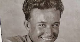 Holdin' court with jovial World War II Private Bud Tucker