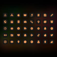 720 Rainbow Shining App Icon Covers For Ios 14 Home Screen In 2021 App Icon Iphone App Design Iphone Wallpaper App