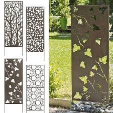 Panneau Decoratif En Metal 0 6m X 1 5m Panneau Decoratif Jardin Panneaux Decoratifs Panneau Jardin