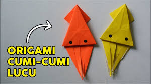 Buat kamu yang belum tau caranya membuat kupu kupu dari kertas origami tidak perlu khawatir. Ayo Belajar Membuat Origami Cumi Cumi Gurita Octopus Mudah Banget Tutorial Wow Youtube