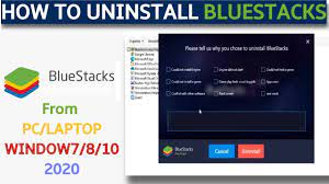 How To Uninstall Bluestacks From Pc Laptop Window 7 8 10 How To Uninstall Pc Laptop Laptop