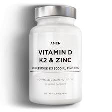 When kids eat fish like salmon, for example, they don't only get dha and epa but also vitamin d and protein. Amen Vitamin D K2 Zinc Vegan Supplement Non Gmo 60 Capsules Walmart Com Walmart Com