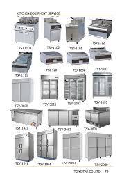 large kitchen equipment and their uses