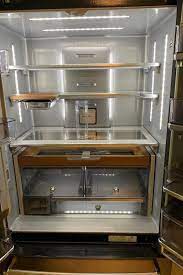 Check spelling or type a new query. Stainless Steel 23 8 Cu Ft 36 Counter Depth French Door Platinum Interior Refrigerator Krfc704fss Kitchenaid