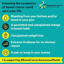 Sometimes tiny amounts of bleeding may go unnoticed but result in the development of anaemia, which may cause tiredness and a decreased ability to work and exercise. Sarah Simpson On Twitter April Is Bowel Cancer Awareness Month My Beautiful Daughter Charlotte Was Diagnosed 2 Weeks Before Her 18th Bday She Died 4 Months Later In May Last
