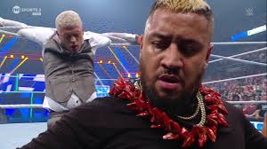 Solo Sikoa says he took out Jimmy Uso & Paul Heyman because they refused to  acknowledge him, and if Roman Reigns ever returns to WWE he must also  acknowledge Solo as the