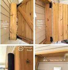 Outdoor tv enclosure step 1: Downright Simple Outdoor Tv Cabinet