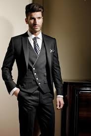 Custom made black wedding suits for men tuxedos notched lapel mens suits two button groom suits three. Wedding Suits For Men Three Piece Suit Men Suit Male Suit Men Suits For Wedding Black Unique Design Custom Mens Suit From Gorgeous Dress 6 79 39 Dhgate Com