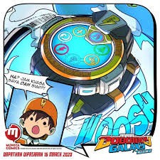 Boboiboy Tren Instagram Woosh Selepas Boboiboy Movie 2 Sekarang Boboiboy Dapat Jam Kuasa Baru Yang Lebih Stabil Ikuti Samb Di 2020 Kartun Seni Anime Animasi