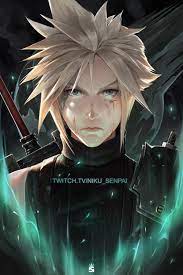 Clouds | cloud drawing, anime scenery, art. Cloud Strife Anime Portrait Fanart By Niku Senpai Finalfantasy