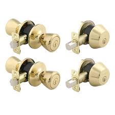 Near the front of the key there is a raised ring around the key shaft that is there to stop the key at the right depth when you insert it into the lock. Door Locks With Keys Walmart Com