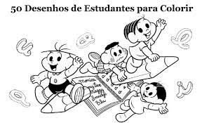 50 Desenhos De Estudantes Para Imprimir E Colorir Online Cursos Gratuitos